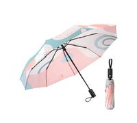 Mr. Pen - Paraguas de viaje resistente al viento, tema bohemio, paraguas automático para lluvia, paraguas compacto, paraguas de viaje compacto, paraguas a prueba de viento, paraguas para lluvia,