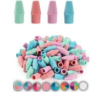 Mr. Pen- Pencil Brasers Toppers 120 Pack Pastel Colores Erases para lpices Top Top Borrador de lpices Borrador de lpiz Lpiz Borrador de borras de