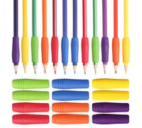 Mr. Pen- Pencil Grips 12 Pack Colorido Lpiz Lpiz para adultos Soporte de lpiz para nios Archas de lpiz Lpiz para nios Lpiz de goma Lpiz Pen