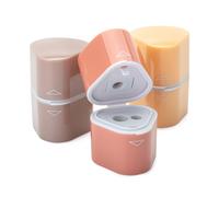 Mr. Pen- Pencil Sharpener for Colored Pencils 3 Pack 3 Hole Pencil Sharpeners Manual Handheld Pencil Sharpener Pencil Sharpeners Handhe