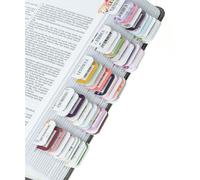 Mr. Pen- Pestaas de la Biblia 120 piezas Pestaas de la Biblia laminadas con diseo floral para la Biblia de estudio Pestaas de la Biblia del A
