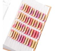 Mr. Pen - Pestañas de la Biblia, 75 pestañas, tema bohemio, pestañas laminadas de la Biblia para mujeres y hombres,