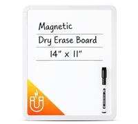 Mr. Pen - Pizarra de borrado en seco, 14 x 11 pulgadas con un marcador negro de borrado en seco, pequeña pizarra blanca para niños, estudiantes