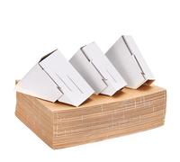 Mr. Pen- Protectores de esquinas de cartn ajustables para 1"", 1,5"" y 2"", paquete de 100 protectores de esquinas para envo, esquinas de embalaje