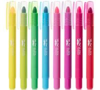 Mr. Pen - Resaltadores de gel, paquete de 8, colores surtidos, resaltadores bíblicos para Biblias que no sangran