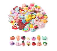 Mr. Pen- Slime Charms 100 piezas de resina Charms para Slime Cute Charms Flatback Resin Charms Fake Candy Charms Flatback Resina Flatback Charms