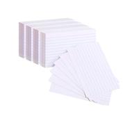 Mr. Pen - Tarjetas de índice rayadas, 3 x 5, 100 tarjetas, tarjetas flash, tarjetas de notas, tarjetas de índice, tarjetas de estudio, tarjetas flash para estudio, tarjetas de notas rayadas, tarjetas