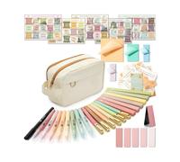 Mr. Penbible Journaling Kit Estudio de la Biblia Suministros sin hemorragias Bblicas Highlighters y bolgrafos No Birly Bible Bible Kit de diario b