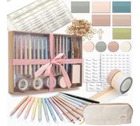 Mr. Penbible Journaling Set (coleccin de Selah) Highlighters y bolgrafos No Bleed Escrituras Marcadores Washi Tapas Bblicos Bblicos