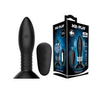 Mr. Play Plug Anal Inflable con Vibración y Rotación 1ud
