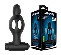 Mr. Play Plug Anal Silicona Vibración 1ud