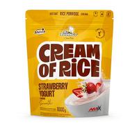 Mr. Popper’s® Cream of Rice 1000 g - Crema de arroz instantánea extrusionada, rica en carbohidratos y baja en grasa - Sabor Fresa-Yogurt