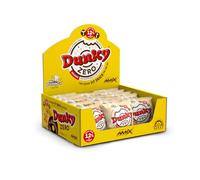 Mr. Popper’s Dunky Zero - Donut proteico Black Cookie & White Choco bajo en carbohidratos con crema de chocolate blanco, alto contenido de proteínas y fuente de fibra - 15 x 70 g