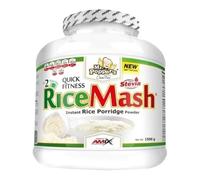 AMIX - Suplemento Alimenticio - RiceMash en Formato de 1,5 kilos - Gran Aporte Nutritivo y Saciante - Contenido Rico en Carbohidratos - Sabor a Chocolate Blanco