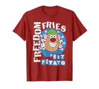 Mr. Potato Head 4th of July Freedom Fries Hot Potato Camiseta