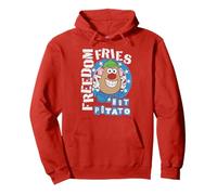 Mr. Potato Head 4th of July Freedom Fries Hot Potato Sudadera con Capucha