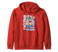 Mr. Potato Head 4th of July Freedom Fries Hot Potato Sudadera con Capucha
