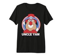 Mr. Potato Head 4th of July Uncle Yam Patriotic Frame & Hat Camiseta Premium