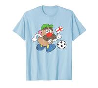Mr Potato Head Copa Mundial de Fútbol Regate Camiseta, Hombre, Azul Bebé, S