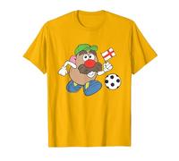 Mr Potato Head Copa Mundial de Fútbol Regate Camiseta, Hombre, Dorado Brillante, M