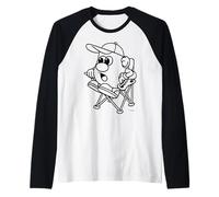 Mr Potato Head Seat Camiseta Manga Raglan