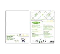 MR.R Laser Printable Heat Transfer Paper for Light Cotton T-shirt Fabric A4 size 8.3X11.7" Pack de 10 hojas