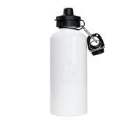 MR.R Sublimatin Blanks Botella de aluminio blanca con dos tops, 600ml