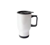 MR.R Sublimation Blanks 15oz Tumbler Botella de agua aislada al vacío de doble pared Taza de coche de viaje de acero inoxidable con tapa, 450 ml