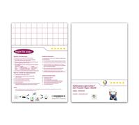 MR.R Tinta de sublimación Color claro camiseta transferencia de calor prensa vinilo papel 140gsm para todo material de algodón ligero compatible con todas las tintas