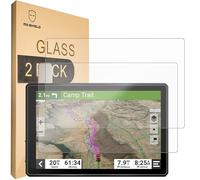 Mr.Shield Protector de pantalla compatible con Garmin Tread XL Overland [vidrio templado] [2 unidades] [vidrio japonés con dureza 9H]