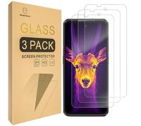 Mr.Shield Protector de pantalla compatible con Ulefone Armor 25T Pro [vidrio templado] [paquete de 3] [vidrio japonés con dureza 9H]