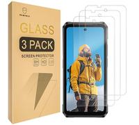 Mr.Shield Protector de pantalla compatible con Ulefone Armor 26 Ultra/Armor 26 Ultra Walkie-talkie [vidrio templado] [paquete de 3] [vidrio japonés con dureza 9H]