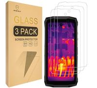 Mr.Shield Protector de pantalla compatible con Ulefone Armor Mini 20 Pro/Armor Mini 20T Pro [vidrio templado] [paquete de 3] [vidrio japonés con dureza 9H]