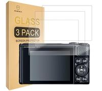 Mr.Shield Protector de Pantalla para Canon PowerShot SX740 HS / SX730 HS Cristal Vidrio Templado [3 Piezas] [9H Dureza] Anti-Arañazos