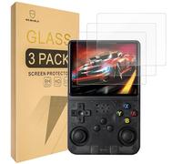 Mr.Shield Protector de Pantalla para Data Frog R36S Cristal Vidrio Templado [3 Piezas] [9H Dureza] Anti-Arañazos