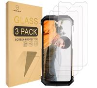 Mr.Shield Protector de Pantalla para DOOGEE S118 / S118 Pro Cristal Vidrio Templado [3 Piezas] [9H Dureza] Anti-Arañazos