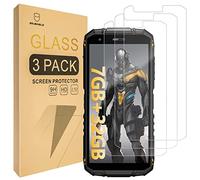 Mr.Shield Protector de Pantalla para DOOGEE S41 PRO, DOOGEE S41 and DOOGEE S41T Cristal Vidrio Templado [3 Piezas] [9H Dureza] Anti-Arañazos