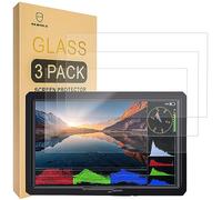 Mr.Shield Protector de Pantalla para FEELWORLD FW568S 6" Cristal Vidrio Templado [3 Piezas] [9H Dureza] Anti-Arañazos
