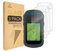 Mr.Shield Protector de pantalla para Garmin eTrex 32x, 22x, 30x, 20x, 10, 20, 30 [vidrio templado] [vidrio japonés con dureza 9H] protector de pantalla con reemplazo de por vida
