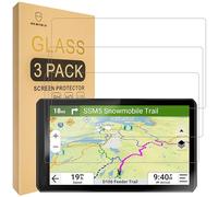 Mr.Shield Protector de Pantalla para Garmin Tread 2 Powersport 6 Inch Cristal Vidrio Templado [3 Piezas] [9H Dureza] Anti-Arañazos