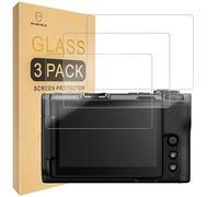 Mr.Shield Protector de Pantalla para Nikon ZR Z R/RED Z Cinema Cristal Vidrio Templado [3 Piezas] [9H Dureza] Anti-Arañazos