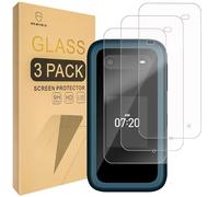 Mr.Shield Protector de Pantalla para Nokia 2780 Flip / 2660 Flip Cristal Vidrio Templado [3 Piezas] [9H Dureza] Anti-Arañazos