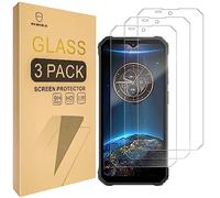 Mr.Shield Protector de pantalla para OUKITEL WP28 [vidrio templado] [vidrio japonés con dureza 9H] Protector de pantalla con reemplazo de por vida