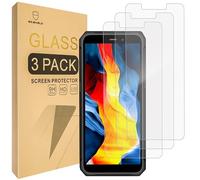 Mr.Shield Protector de Pantalla para Oukitel WP32 Pro / WP32 Cristal Vidrio Templado [3 Piezas] [9H Dureza] Anti-Arañazos