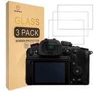 Mr.Shield Protector de Pantalla para Panasonic Lumix S5II /S5M2 / S5IIX / S5, Lumix GX8 / GX85 / GX80, LX10 / LX10 II / LX15 Cristal Vidrio Templado [3 Piezas] [9H Dureza] Anti-Arañazos
