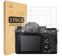 Mr.Shield Protector de Pantalla para Sony Alpha 1/ Alpha A1 Cristal Vidrio Templado [3 Piezas] [9H Dureza] Anti-Arañazos