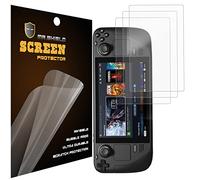 Mr.Shield Protector de Pantalla para Steam Deck/Steam Deck OLED 2021 & 2022 & 2023 [Premium Clear] [3 Piezas] Anti-Arañazos (PET Material)