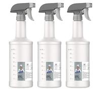 MR.SIGA Botella de spray atomizador Pulverizador de agua Botella de spray de hierro ajustable para plantas Peluquería Cocina para hornear Reutilizable, paquete de 3, 24 oz