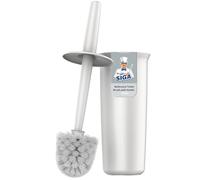 MR.SIGA Cepillo y Soporte para Inodoro para baño - Blanco