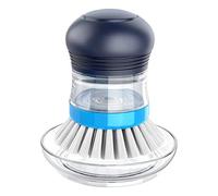 MR.SIGA Juego Dispensador Jabón y Cepillo Manos, 1 Unidad, Azul Marino/Azul